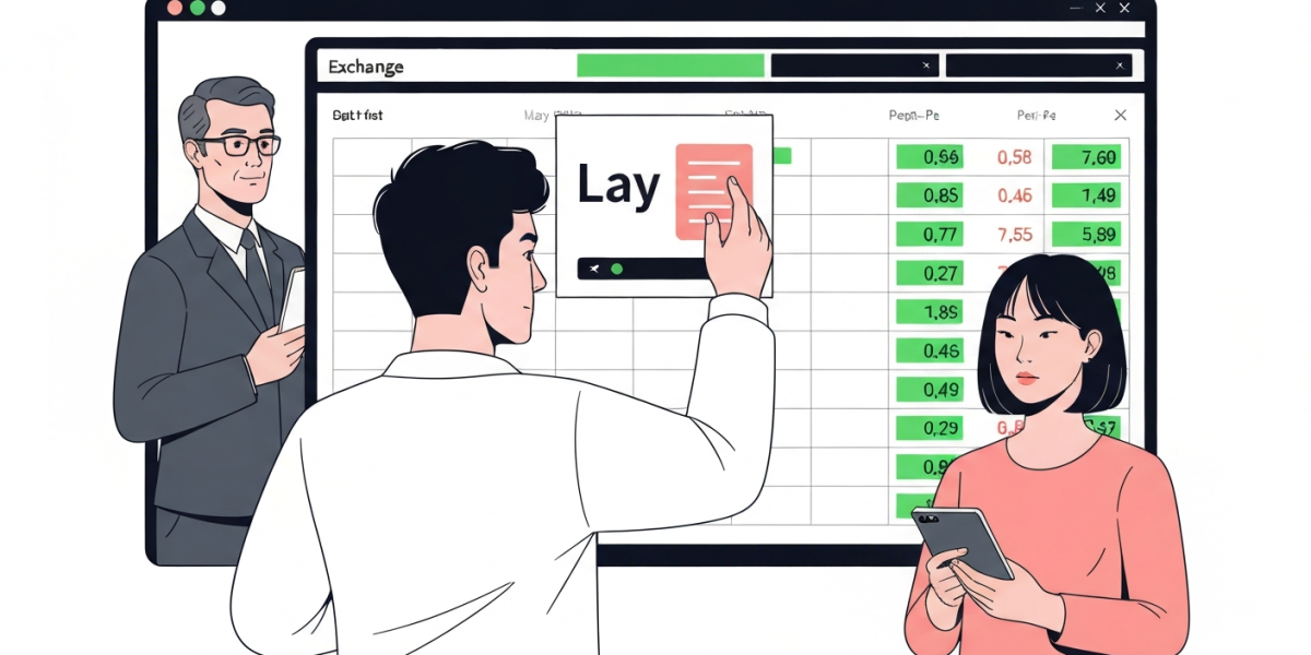 What is a lay bet on an exchange