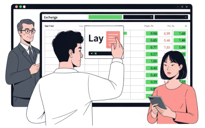 What is a lay bet on an exchange